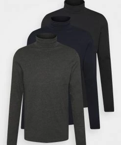 Prix Incroyables Pier One 3 PACK - T-shirt à manches longues t-shirts & polos col roulé homme -magasin Pier One 02ce068c45304ec089e8e130b0fba482