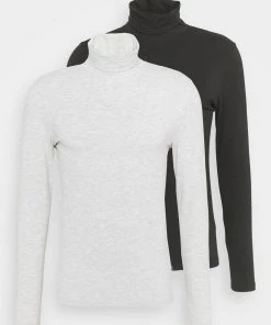 Prix Raisonnable Pier One 2 PACK - T-shirt à manches longues t-shirts & polos col roul&eacute; homme -magasin Pier One 03abc9fd97954ccca15bca835a96fa24