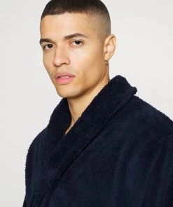 Pier One Peignoir En promotion sous-vêtements & chaussettes col châle homme -magasin Pier One 053a8565eeb64f769be3f18f99cda130