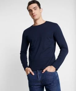 Qualité Excellente Pier One T-shirt à manches longues t-shirts col rond homme