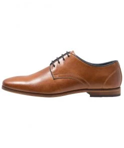 Soldes Pier One LEATHER - Derbies & Richelieus chaussures de ville rond homme