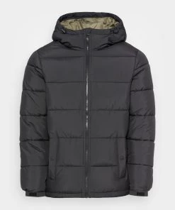 Pier One BASIC PUFFER JACKET WITH CONTRAST HOOD - Veste d'hiver Prix Accessible vestes capuche homme -magasin Pier One 0af67baf0bbc42b4b7721cbde50c95b0 1