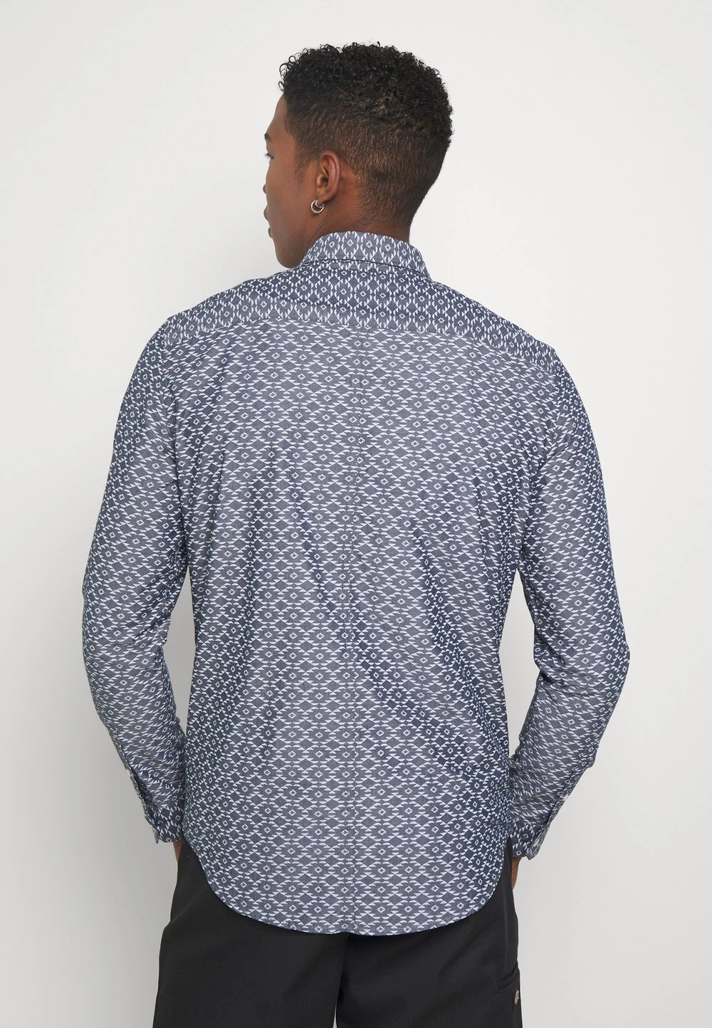 Pas Cher Pier One Chemise chemises col à boutons homme 5 Pas Cher Pier One Chemise chemises col à boutons homme – Image 3