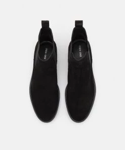 Produit de première qualité Pier One LEATHER - Bottines bottes rond homme -magasin Pier One 0d43e7e3c31444e3a73c16fc6e5e21a0