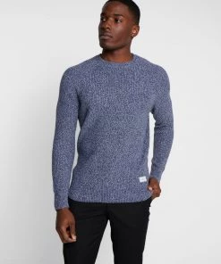 Pier One Assurance De l’Authenticité MULTICOLOUR HALF CARDIGAN JUMPER - Pullover pulls et gilets col rond homme
