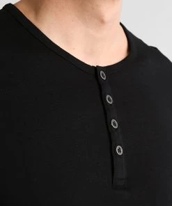 Pier One Qualité Excellente T-shirt à manches longues t-shirts col tunisien homme -magasin Pier One 0ef8eb526e274d5983742963bb9e7392