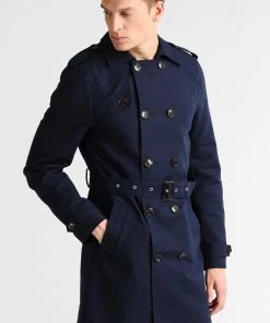 Pier One Trench Vendre-Réclame manteaux boutons homme