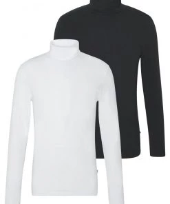 Pier One Qualité Excellente 2 PACK - T-shirt à manches longues t-shirts & polos col roulé homme -magasin Pier One 131c66307636477987dd73f5f031d29f 2