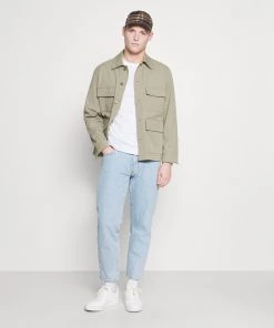 Pier One 5 PACK - T-shirt à manches longues Prix Exclusifs t-shirts col rond homme