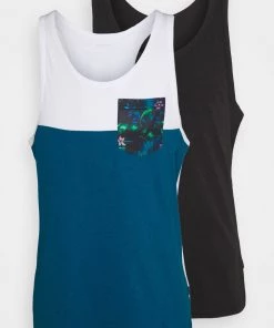 Prix De Rêve Pier One 2 PACK - Débardeur t-shirts encolure large ronde homme -magasin Pier One 16587f1360a74f59a62d988a46ec0d31