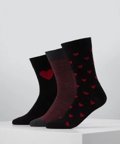 Pier One excellente qualité VALENTINES 3 PACK - Chaussettes sous-vêtements rayures homme