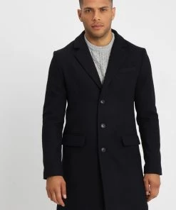Pier One Qualité garantie 100% Manteau classique manteaux col revers homme