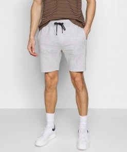 Pier One 2 PACK - Short - light grey /black Qualité garantie 100% pantalons normale homme -magasin Pier One 1dba8e92de6844b4826071ed3f94fb98