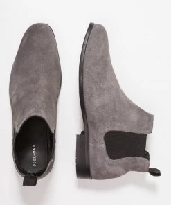 Pier One Prix Usine LEATHER - Bottines bottes rond homme -magasin Pier One 1f3b33c5d02947248d008b2cfee574b2