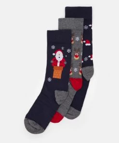 Pier One 3 PACK - Chaussettes 50% Off De Vente sous-vêtements chiné homme