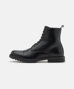 Pier One Prix Équitable Bottines à lacets bottes rond homme