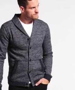 Pas Cher Pier One Veste mi-saison vestes col châle homme