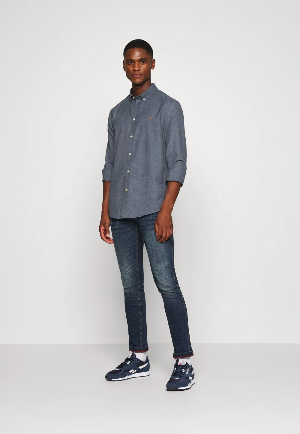 Prix De Rêve Pier One Chemise chemises col à boutons homme 4 Prix De Rêve Pier One Chemise chemises col à boutons homme – Image 2