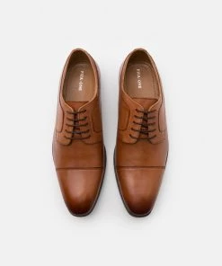 Pier One LEATHER - Derbies & Richelieus Remise En Ligne chaussures de ville rond homme -magasin Pier One 2624703308ff4773b408a7846176ccb2