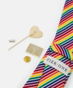 Prix Dégriffé Pier One PRIDE RAINBOW PINS SET - Cravate cravates et nœuds papillon multicolore homme -magasin Pier One 279b4fb9be4742b397bb4f4483afc6c6