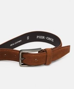 Prix Accessible Pier One LEATHER UNISEX - Ceinture ceintures boucle ardillon -magasin Pier One 2a7a4da287ac4e3aa1f4ad0c94503e0d