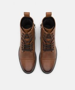 Pier One LEATHER - Bottines à lacets Prix Exclusifs bottes rond homme -magasin Pier One 2c34cf37086b41ac9ae11da83bd7575c