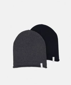 Pier One 2 PACK - Bonnet Prix De Rêve casquettes et bonnets chiné homme