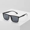 Pier One Lunettes de soleil - black Prix Sympa rectangulaire homme