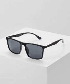 Pier One Lunettes de soleil - black Prix Sympa rectangulaire homme