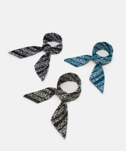 Pas Cher Pier One BANDANAS 3 PACK UNISEX - Foulard Écharpes et foulards imprimé