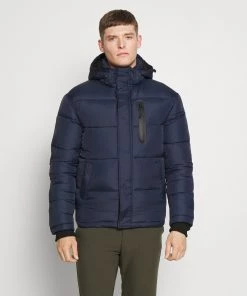 Bonne Qualité Pier One Veste d'hiver vestes fermeture éclair homme