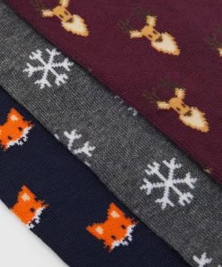 En Remise Pier One XMAS GIFT BOX 3 PACK - Chaussettes sous-vêtements & chaussettes chiné homme -magasin Pier One 41bd57df4027474f98b4581c64bdacc9
