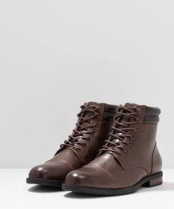 Pier One Se Vend Bas Prix Bottines à lacets boots et bottes rond homme -magasin Pier One 4508f30a041f4186a02e70a6e7a6aa94