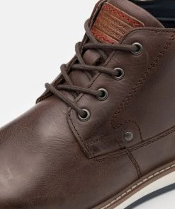 Pier One Qualité Garantie Bottines à lacets boots et bottes rond homme -magasin Pier One 4680d2996ddb443fbf2a4380683d3eda