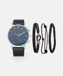 Prix Sacrifiés Pier One SET - Montre montres et bijoux boucle ardillon homme -magasin Pier One 50b02cec6dfb4a2bb76d2b50096f8160