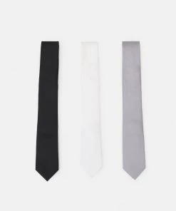 Pier One Qualité Garantie 3 PACK - Cravate cravates et nœuds papillon couleur unie homme -magasin Pier One 52cdb3398ffa4257be3d88e953fdd6d5