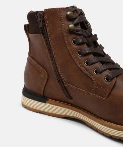 Pier One Petit Prix Bottines à lacets bottes rond homme -magasin Pier One 5788cb52a55b45ce8a7d1d628f0b7a4a