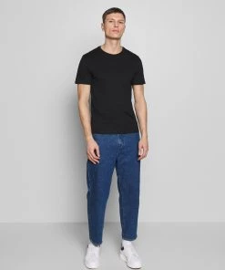 Prix Discount Pier One 5 PACK - T-shirt basique t-shirts col rond homme