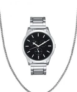 Pier One SET - Montre Prix Sympa montres et bijoux couleur unie homme