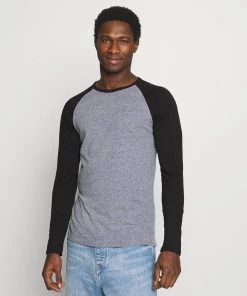 Pier One Prix Gelé T-shirt à manches longues t-shirts & polos col rond homme