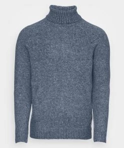 Pier One Prix Jamais Vus ESSENTIAL WINTER TURTLENECK / 512 - MOTTLED BLUE - Pullover pulls & gilets col roulé homme -magasin Pier One 61a2a72f70f74f28882929855b3f0ba3