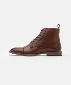 Pier One Bottines à lacets Première Qualité boots et bottes rond homme
