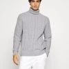 Promos Pier One NEW CABLE TURTLENECK JUMPER - Pullover pulls & gilets col roul&eacute; homme -magasin Pier One 6553a1ed2ec2425d974026e8f175b30b