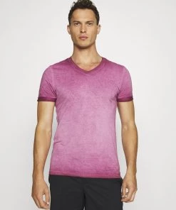 Pier One Qualité garantie 100% T-shirt basique t-shirts col en v homme
