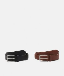 Petit Prix Pier One 2 PACK - Ceinture ceintures boucle ardillon homme