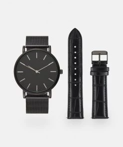 Pier One Soldes En Ligne UNISEX SET - Montre montres et bijoux fermoir coulissant