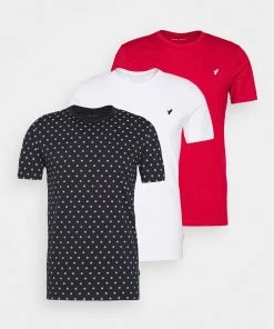 Pier One 3 PACK - T-shirt imprimé Soldes En Ligne t-shirts & polos col rond homme