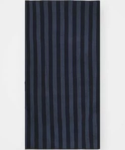 Pier One Bon Rapport Coût-Efficacité BEACH TOWEL 180x100CM 500 GSM - Serviette de plage linge de bain rayures homme