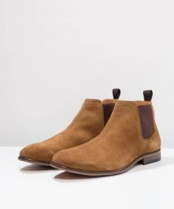 Première Qualité Pier One LEATHER - Bottines bottes rond homme -magasin Pier One 8bf3d9f05c5343cab5161cc66393ee96
