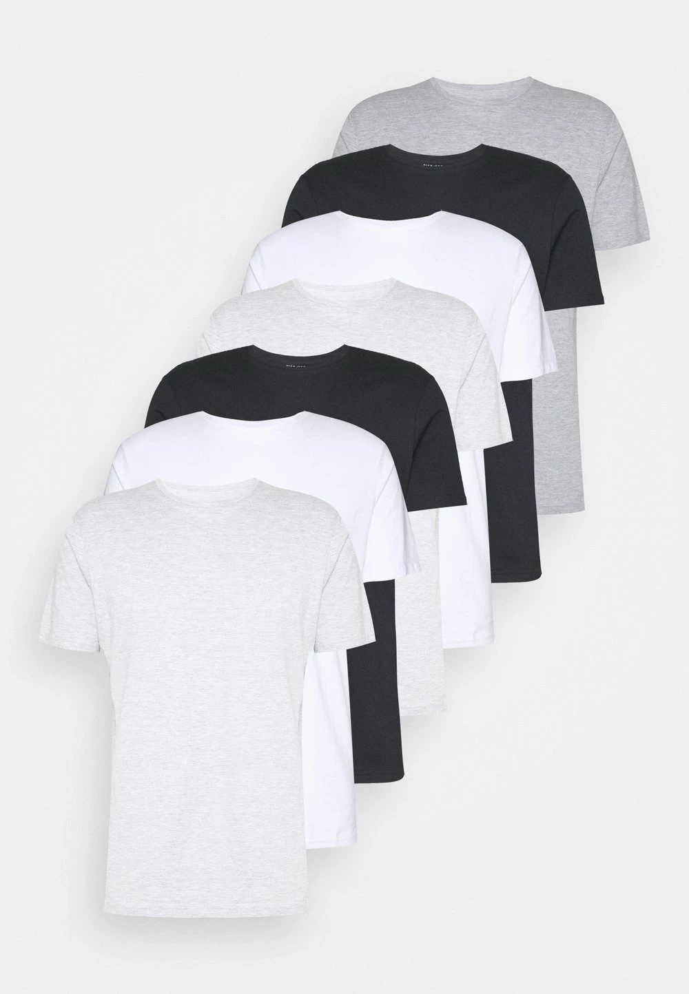 Pier One Prix Gelé 7 PACK - T-shirt basique t-shirts col rond homme 13 Pier One Prix Gelé 7 PACK - T-shirt basique t-shirts col rond homme – Image 11